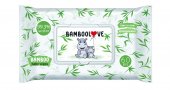 Servetele umede organice din bambus biodegradabile BAMBOO LOVE 60 BUC